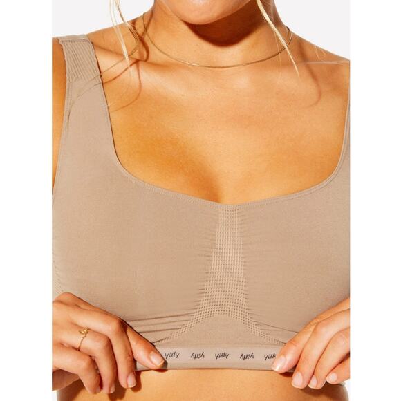 Yitty Nearly Naked Shaping Midi Bra | Size: M/L FITS SMALL | Moody Bi*ch Taupe - Picture 4 of 6